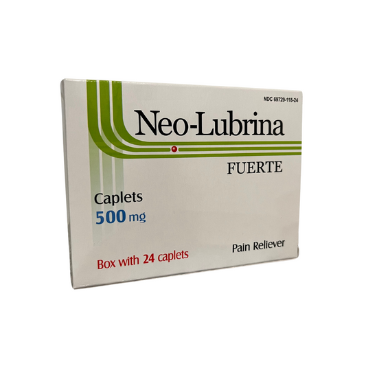 Neo-Lubrina Fuerte with 24 Caplets