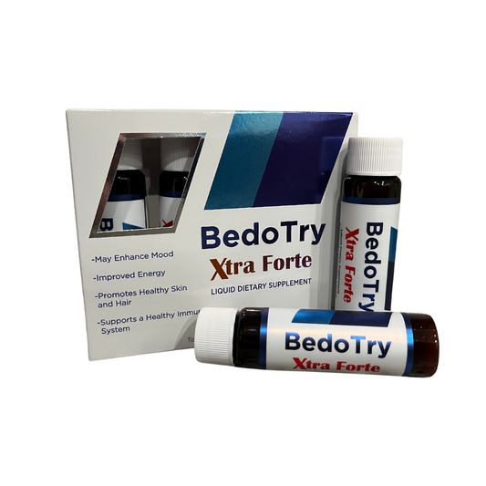 Bedo Try Xtra Forte Liquid Dietary Supplement b12 - B Complex 4 Fl Oz